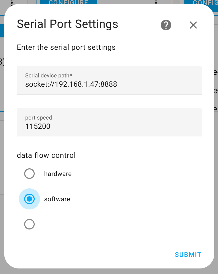 device path settings